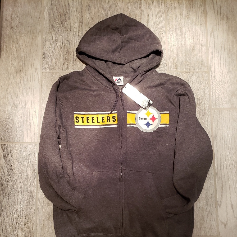 Steelers Mens Hoodie Medium